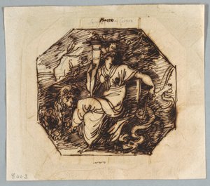 Çizim, Ceres, yaklaşık 1810 by Unknown artistUnknown artist