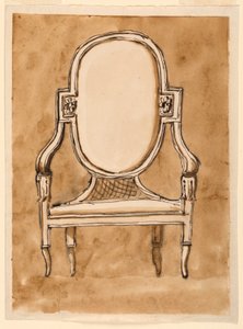 Çizim, Sandalye, 1780-90