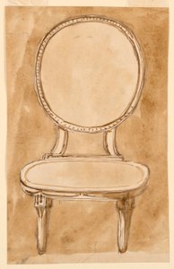Çizim, Sandalye, 1780-90