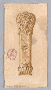 Çizim, Kulp Tasarımı, 17.-19. yüzyıl by Unknown artistUnknown artist