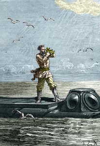 Denizin altında 20.000 fersah. "Nautilus" denizaltısında Kaptan Nemo. Jules Verne