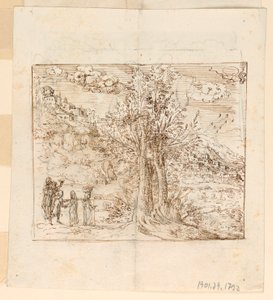 Bir manzara by Unknown artist