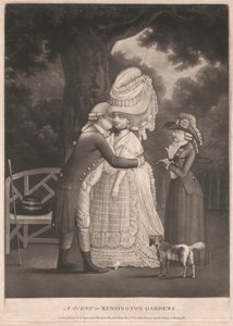 Kensington Bahçelerinde Bir Sahne by Unknown artist