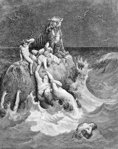 Tufan sahnesi, Genesis by Unknown artist