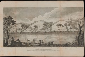 New York'un yukarısındaki Stillwater yakınlarındaki Hudson Nehri'nin bir görünümü by Unknown artist