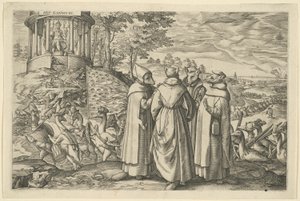 Alva Dükü'nün Brielle'de Yenilgisi Üzerine Alegori by Unknown artist