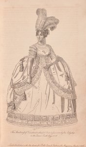 Anne Townshend, Markiz Townshend Tam Mahkeme Elbisesiyle by Unknown artist