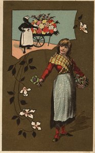 Anonim kromolitografi, 19. yüzyılın sonlarında. by Unknown artist