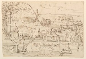 Hillside Antik Binalar by Unknown artist