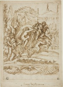 Bacchanal Sahne by Unknown artist
