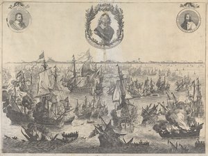 Scheveningen Muharebesi, 31 Temmuz 1653 by Unknown artist