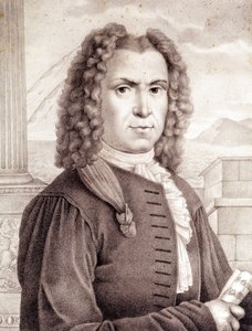 Benedetto Marcello (1686-1739) İtalyan besteci. by Unknown artist