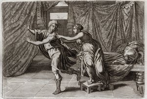 Royaumont İncili, Eski Ahit: Joseph Chastete. Yusuf, Putiphar
