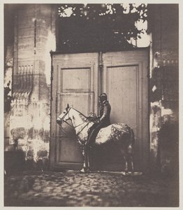 Kapının Önünde Kara Süvari by Unknown artist