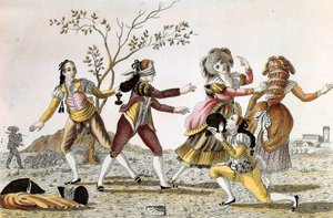 Kör adamın tutkunu: Gözü bağlı bir adam oyun arkadaşlarını bulmaya çalışıyor by Unknown artist