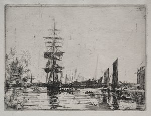 Anchor'daki Tekneler by Unknown artist