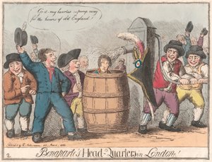 Bonaparte'ın Londra'daki Genel Merkezi by Unknown artist