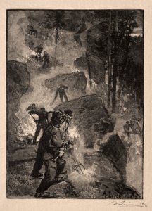 eğrelti otu brülörleri by Unknown artist