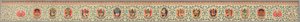 "Imperial Tribute Brocade" olarak bilinen Brocade Strip by Unknown artist