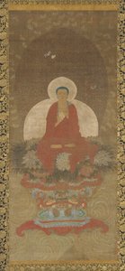 Buda, Kusa Çimeninden Bir Hasır Üzerinde Taht Edildi by Unknown artist