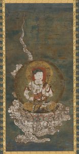 Budist tanrısı: Gokei Monju (<em> Manjushri </em>) by Unknown artist