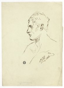 Profildeki Genç Adam Büstü by Unknown artist