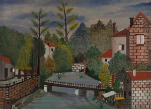 Kanal ve Evler by Unknown artist