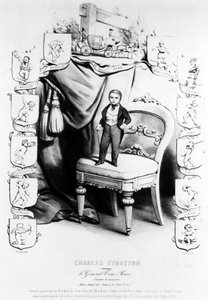 Charles Sherwood Stratton, Barnum sirkinin ünlü cücesi General Tom Thumb