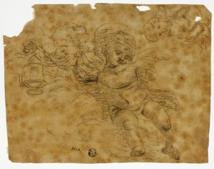 Buhurdanlarla Kerubiler by Unknown artist