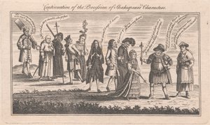 Shakespeare'in Karakterlerinin Alayına Devam by Unknown artist