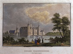 Kopenhag: Fredericksburg Kalesi by Unknown artist
