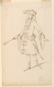 Kostüm Tasarımı: Bir Bale için Asilzade, Kral veya Prens by Unknown artist