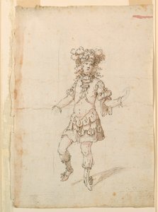 Kostüm Tasarımı: Bir Bale için Erkek Dansçı by Unknown artist