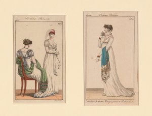 Journal des Dames et Des Modes ve Costume Parisien