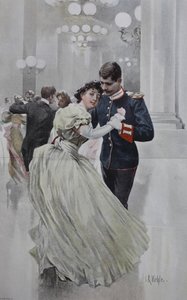 Noel Balosunda Dans Eden Çift by Unknown artist