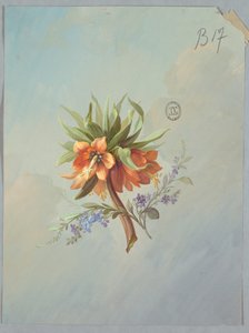 Duvar Kağıdı ve Tekstil Tasarımı: Çiçekler by Unknown artist