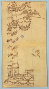 Bir Bahçe Deliliği için Tasarım (?) by Unknown artist