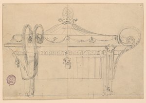 Bir Tureen için Tasarım by Unknown artist