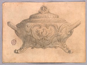 Bir Tureen için Tasarım by Unknown artist
