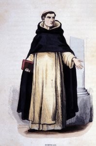 Dominik. Dini emirler üzerine bir albümden gravür, Paris by Unknown artist