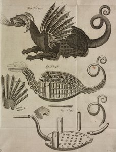 Havai fişek fırlatma ejderhası, Casimir Siemienowicz tarafından Grand Art d