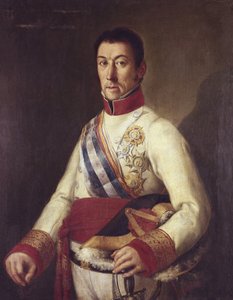 ELIO, Francisco Javier de (1767-1822). İspanyol mutlakiyetçi ordusu, Montevideo valisi (tablo) by Unknown artist