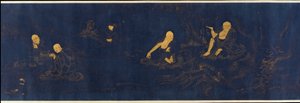 On sekiz <em>Luohan</em> by Unknown artist
