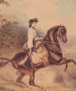 Elisabeth, Avusturya İmparatoriçesi ve Macaristan Kraliçe Eşi (24 Aralık 1837 - 10 Eylül 1898) (illüstrasyon) by Unknown artist