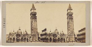 [San Marco Meydanı, Venedik Seti] by Unknown artist