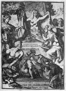 Hollandalı tüccar ve bilgin Antoine van Leeuwenhoek (ya da Leeuvenhoek Leeuwenhoeck) (ya da Antoni ya da Anthonie) (1632-1723) tarafından "Investigato Arcanorum" adlı eserin yanlış adı. by Unknown artist