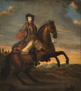 Frederic IV de Holstein Gottorp a Cheval - Frederick IV