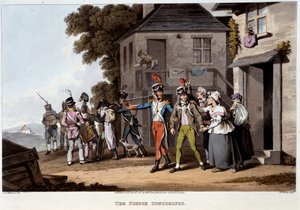 1814 dolaylarında Fransız askere alınanlar - “” Büyük Britanya ve müttefiklerinin kollarına gelen, Waterloo