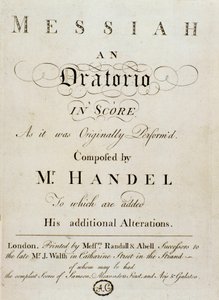 Doğallaştırılmış İngiliz Alman besteci George Frederick Handel