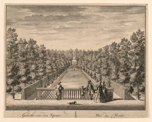 Gölet Görünümü; Vue du Vivier by Unknown artist